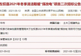 快訊：山東、山西、河北等地12個(gè)清潔取暖項(xiàng)目招采公告！